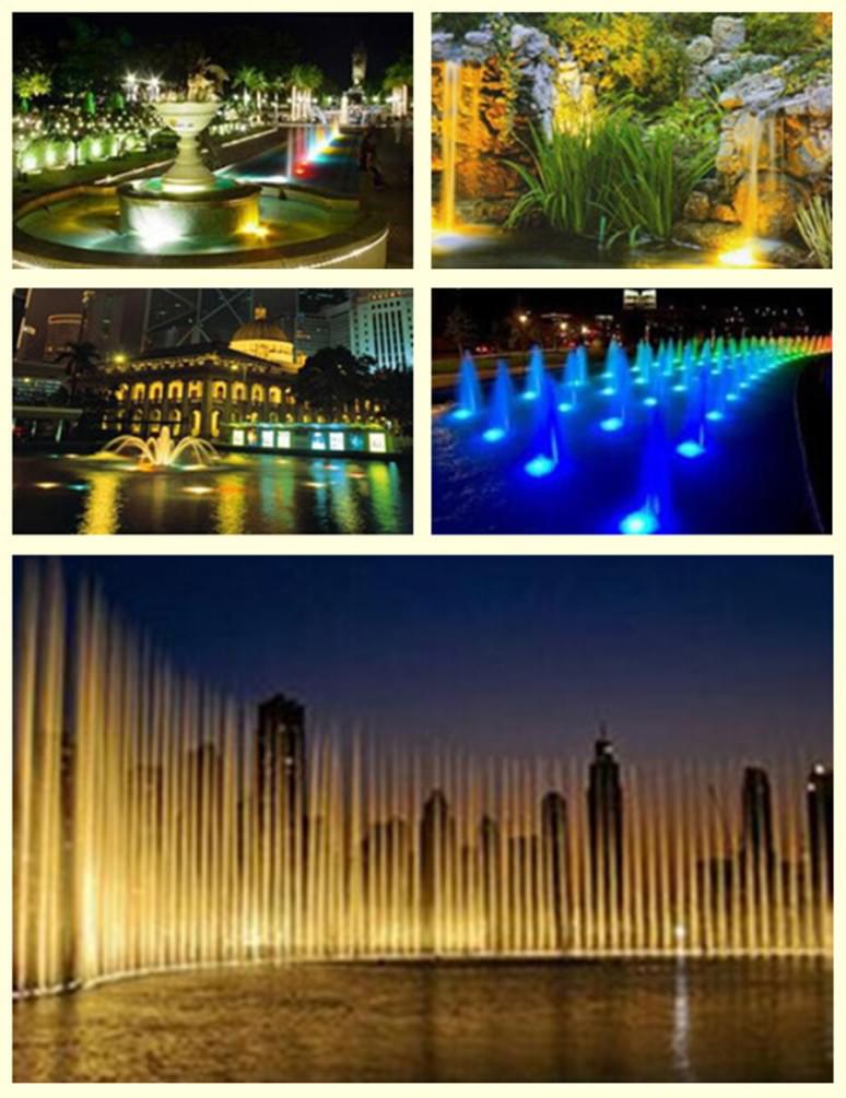 七彩水底燈 七彩水底燈