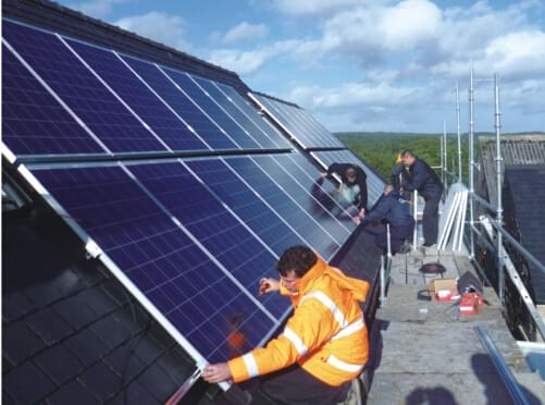 家用太陽(yáng)能光伏發(fā)電系統安裝