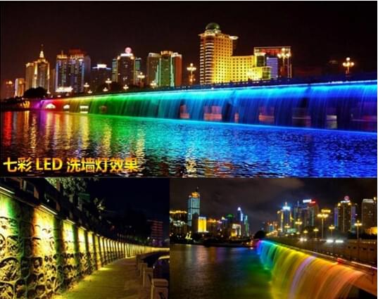 led洗墻燈效果圖 led洗墻燈效果圖