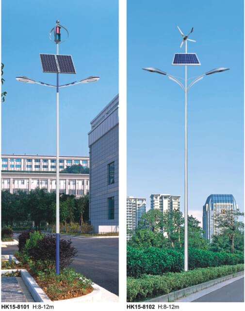 led風(fēng)光互補路燈