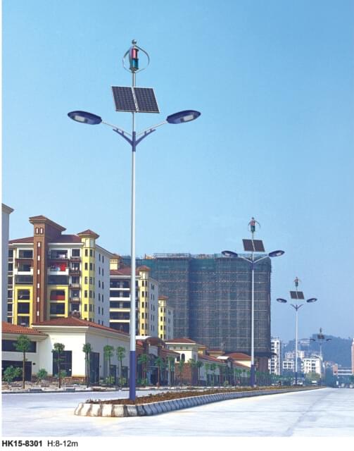 風(fēng)光互補太陽(yáng)能路燈 風(fēng)光互補太陽(yáng)能路燈