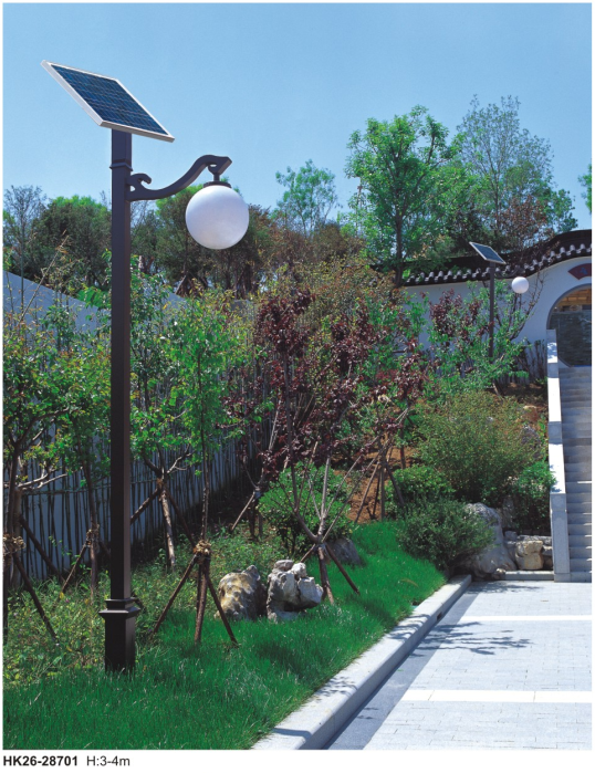 led太陽(yáng)能庭院燈