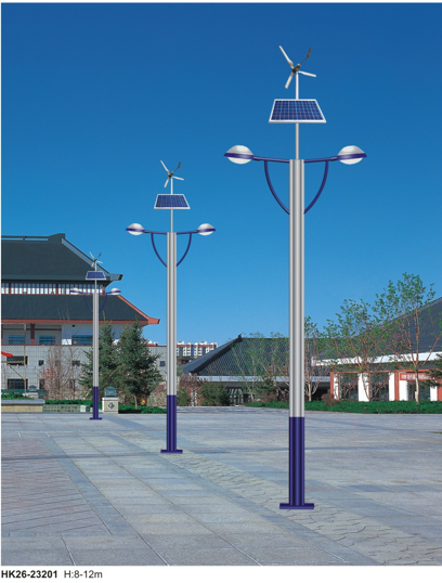 風(fēng)光互補太陽(yáng)能路燈