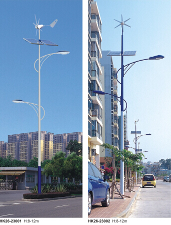 風(fēng)光互補太陽(yáng)能路燈