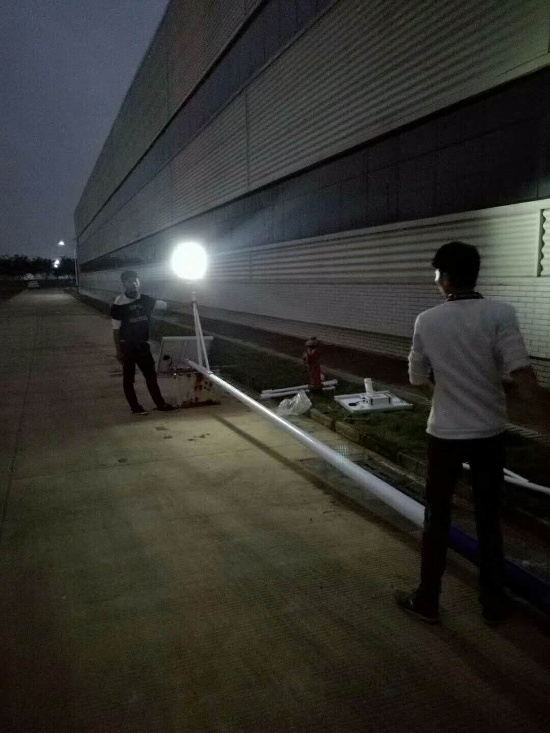 led太陽(yáng)能路燈調試中 led太陽(yáng)能路燈調試中