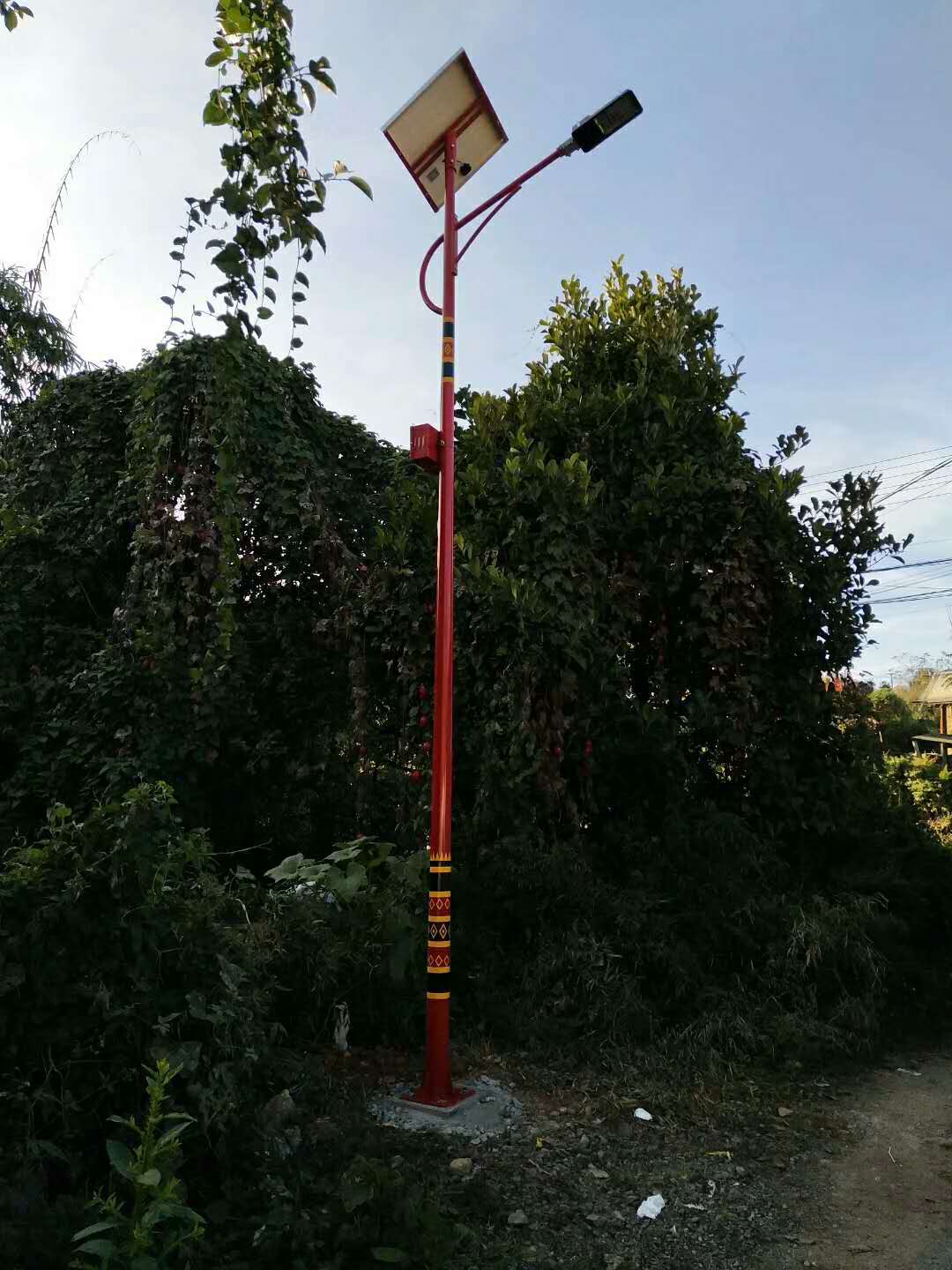 貴州農村太陽(yáng)能路燈