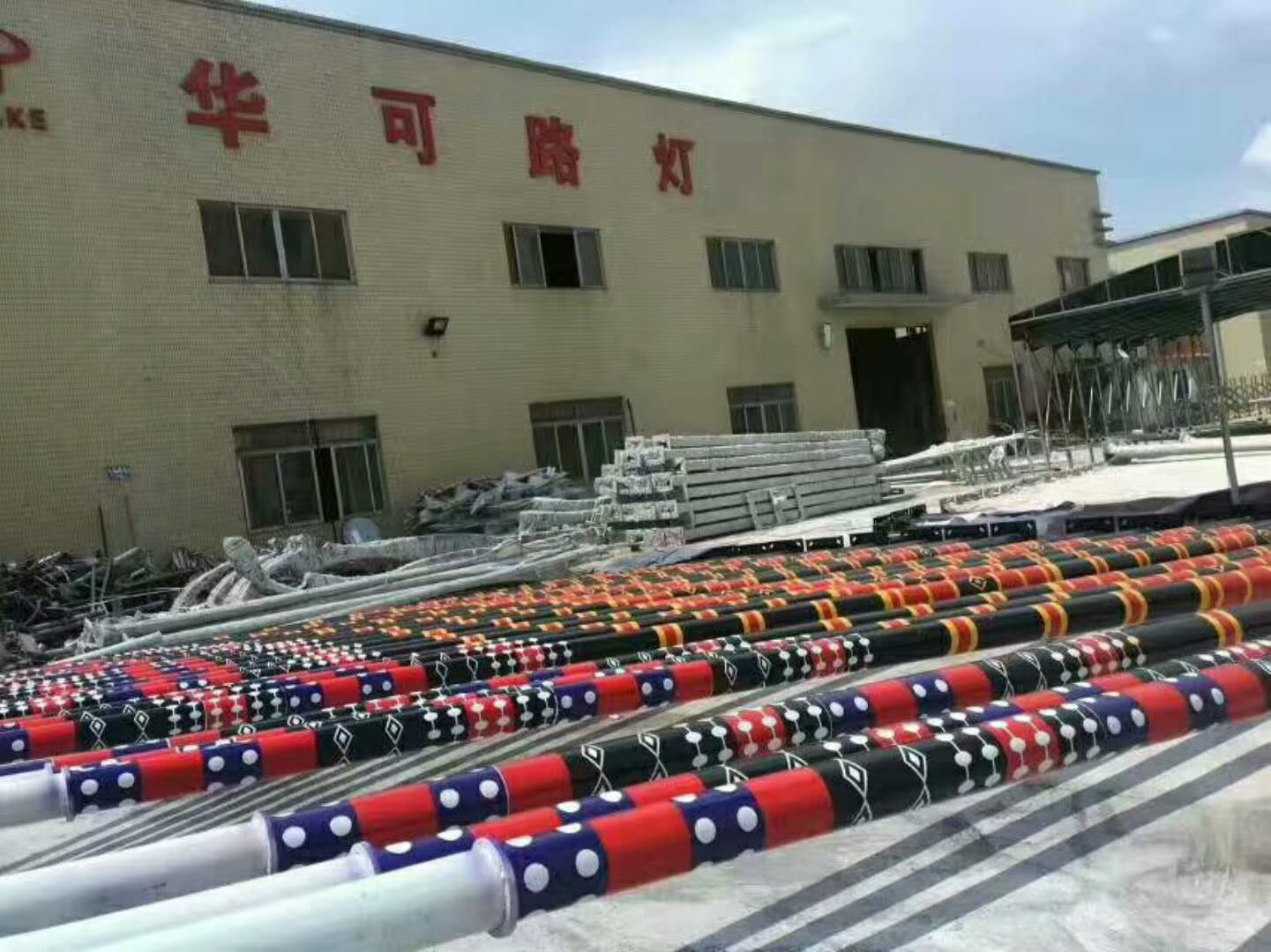 華可路燈做工展示 華可路燈做工展示