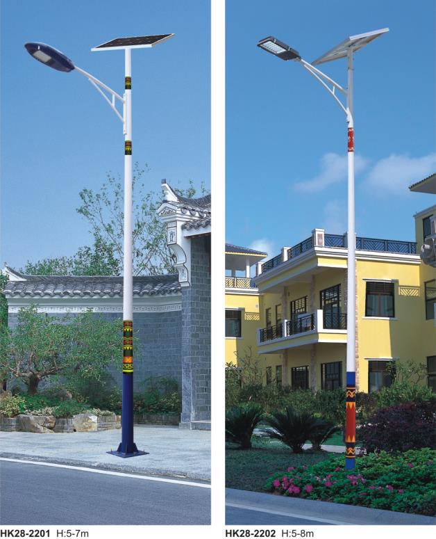 6米太陽(yáng)能路燈 6米太陽(yáng)能路燈