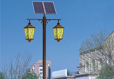 華可路燈解析太陽(yáng)能庭院燈六大優(yōu)勢