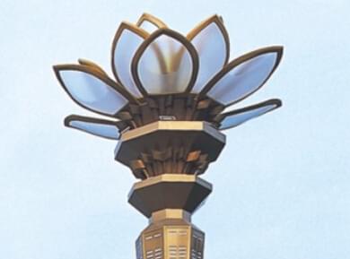 華可：led景觀(guān)燈安裝及園林設計要點(diǎn)