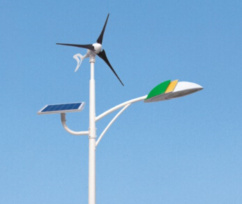 風(fēng)光互補led路燈安裝迎合國家節能、減排的號召