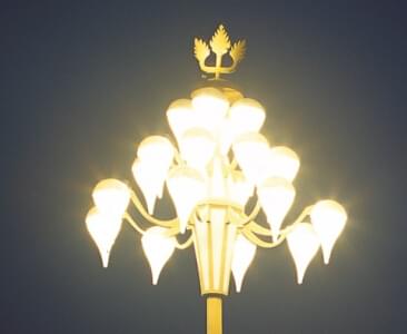 Led中華燈安裝凸顯富麗堂皇、高大上的景觀(guān)效果