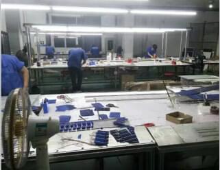 Led太陽(yáng)能路燈材料都回來(lái)了，路燈緊急生產(chǎn)中