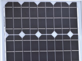 太陽(yáng)能led路燈電池板外觀(guān)區分單晶還是多晶？