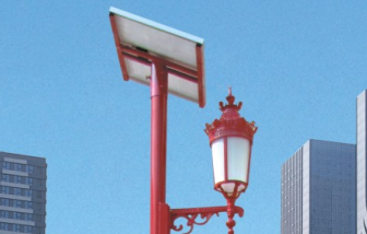 華可解析Led太陽(yáng)能庭院燈由哪些主要部件組成？