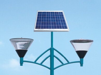 太陽(yáng)能庭院燈電池的儲存電能的能力。