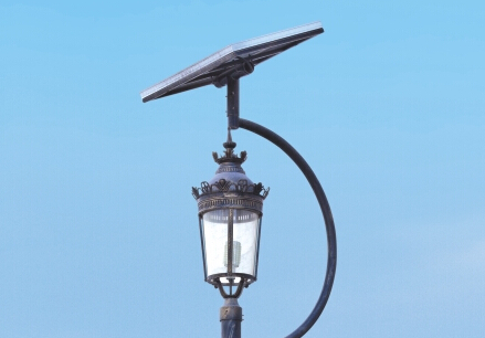 太陽(yáng)能庭院燈代表著(zhù)城市夜景形象