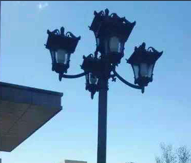 【庭院燈案例】四川省成都市小區亮化工程